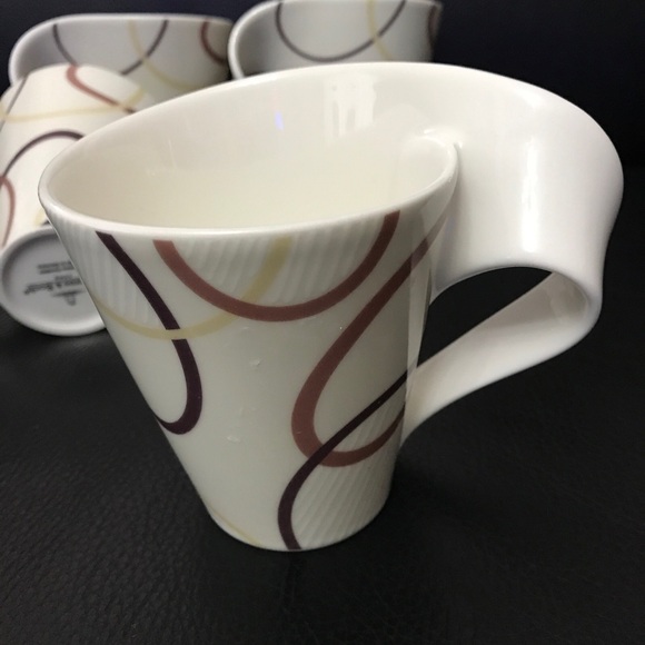 Villeroy & Boch set of 4 coffee mugs NEW WAVE 250 ml. Excellent! - Picture 2 of 5